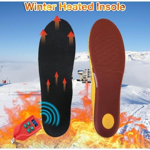 Heated Insole with Remote Control Wireless Foot Warmer