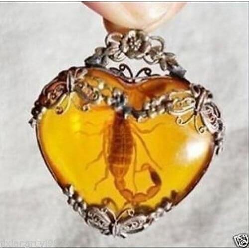 Hot sale new Style Exquisite Tibet silver scorpion Pendant Necklace