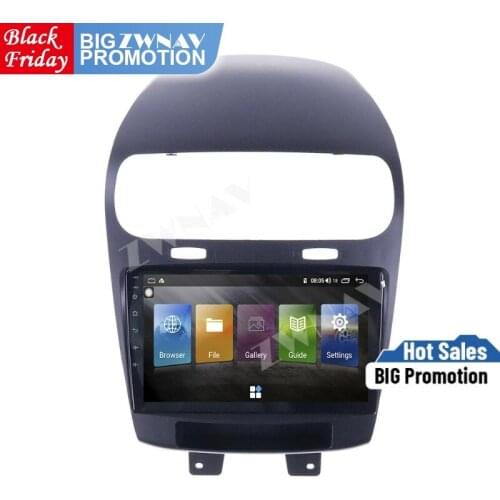 GPS Navigation Screen Carplay For Dodge Journey For Fiat Freemont Android 9 Multimedia Player Audio Radio Auto Stereo Head Unit