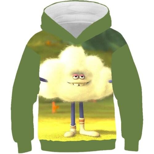 Magic Seelves 3D Print Hoodies Coats Autumn Outerwear Kids Hooded Sweatshirt Clothes Cartoons Spring Long Sleeve Pullover Tops