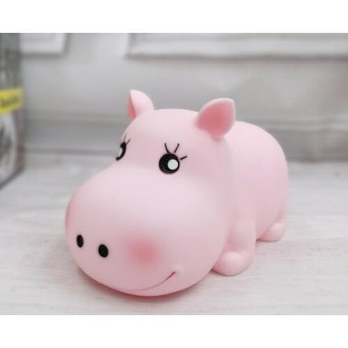 Panda Hippo Lion Elephant Piggy Bank Money Bank Creative Cartoon Children Anti-Fall Home Decoration Color Painting