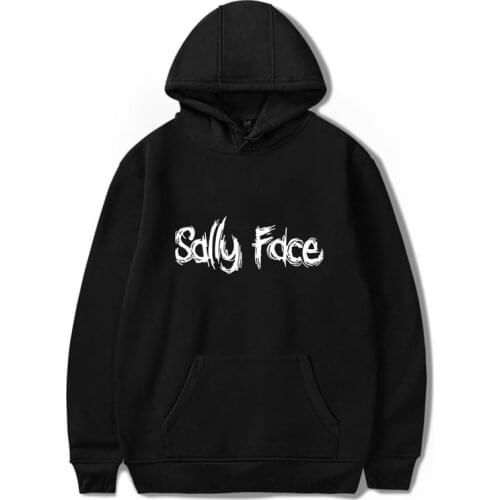 Game Sally Face Cosplay Costume Men/women Thin section Hoodies Sweatshirt Women Hoodie Sally Face Wig Latex Masks Gift Pullovers