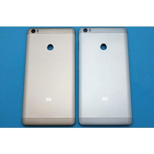 MIXUEWEIQI Original Metal Back Shell Housing Door Battery Cover Case For Xiaomi MAX Audio + - Buttons Camera Lens Glass