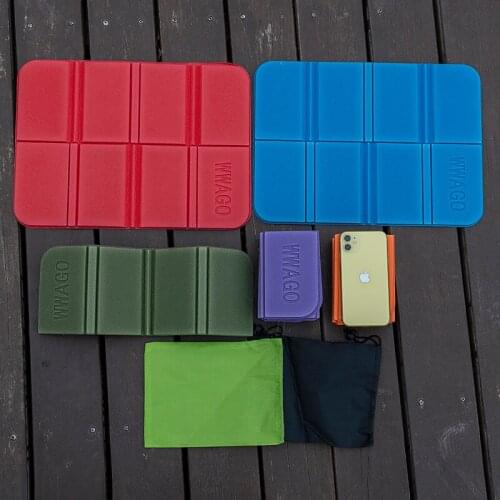 New folding portable small cushion Waterproof Pad environmental protection material easy to carry the park for a picnic outing