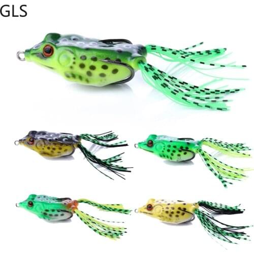 2021 New Frog Fishing Lure Realistic Body 6cm-12g 5 Colors Optional High-quality Antiseptic Lure Used For Blackfish Fishing