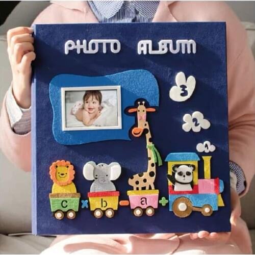 New 5 In 6 Inch 600 Pocket Photo Album Page Type Children Family Insert Album Creative Cartoon Baby Grow Wedding scrapbook Album