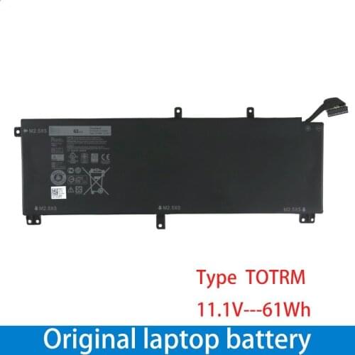 New laptop battery T0TRM for For Dell XPS 15 9530 Precision M3800 H76MV 7D1WJ 11.1V 61WH 5168mAh