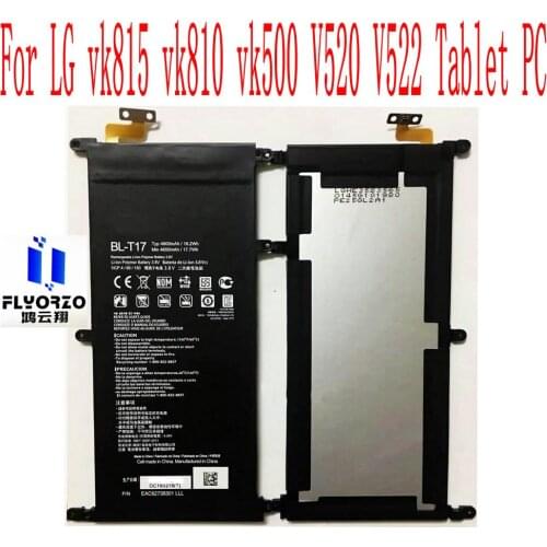 NEW High Quality 4800mAh BL-T17 Battery For LG vk815 vk810 vk500 V520 V522 Tablet PC