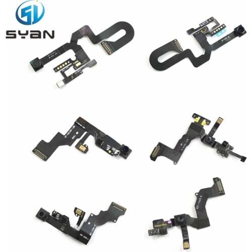 Original Front Facing Camera Lens Right Proximity Sensor Flex Cable for iphone 5 5s 6 6 plus 7 7 plus 8 8 plus Front Camera