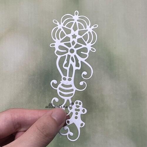Christmas Gingerbread Man tassels DIY Craft Metal Cutting Die Scrapbook Embossed Paper Card Album Craft Template Stencil Dies