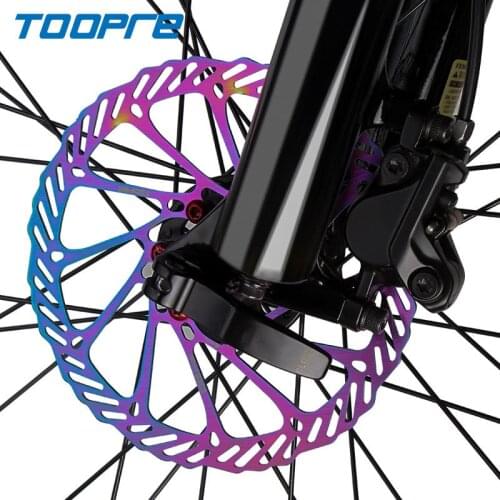 Bicycle Disc Brake Rotor MTB Bike Centerline 160/180mm Colorful Brake Disc Rotor Cycling G3/HS1 Disc Brake Parts
