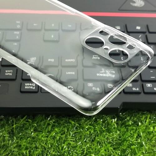 For OPPO Realme C20 V11 Find X3 Pro Clear Phone Case Back Cover Hard PC Case Protective Shell