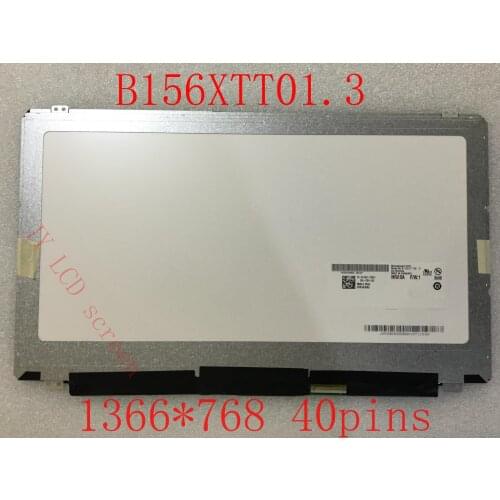 15.6" B156XTT01.3 B156XTT01.1 For ACER or DELL Inspiron 15-5547 5548 Laptop LED LCD Display Touch Screen 40pins 1366*768