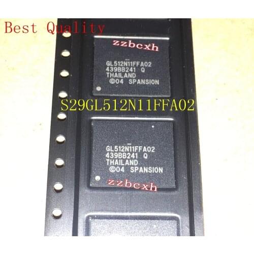 2PCS/LOT New original S29GL512N11FFA02