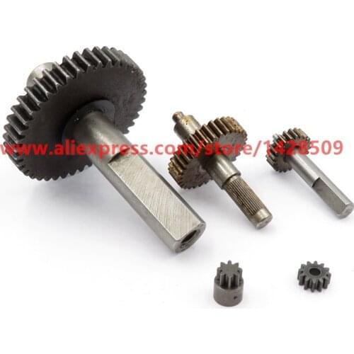 2 pcs metal Reduction Gears 0.4/0.45/0.5 Modulus Gear DIY Micro Motor Transmission Parts Gear Box Mating Parts