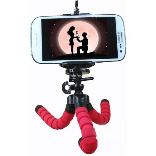 Hot Sale Car Phone Holder Flexible Octopus Tripod for Blackberry passport classic Priv for Microsoft Lumia 950