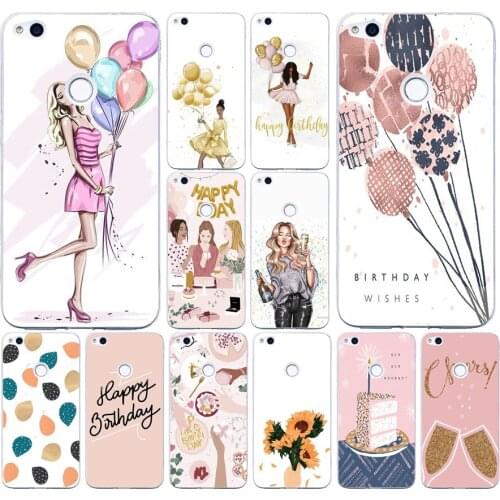 42AS Besties afternoon tea Soft Silicone Tpu Cover phone Case for Huawei Honor 20 Pro view 10 P8 P9 Mate 10 lite 2017