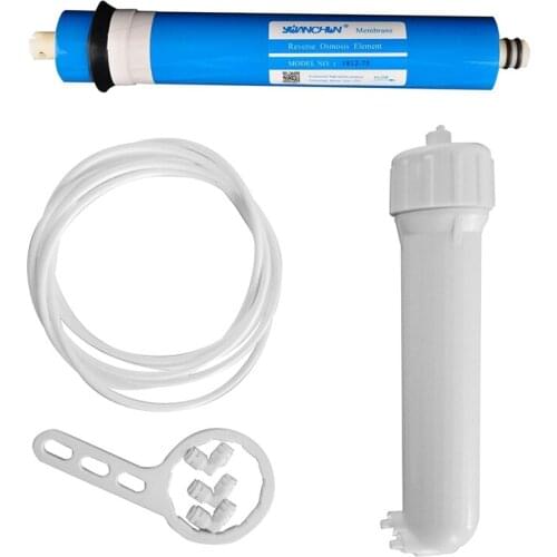 Water Filter 1812 RO Membrane Housing + 50Gpd Vontron RO Membrane + Reverse Osmosis Water Filter System Some Of Parts-ABUX