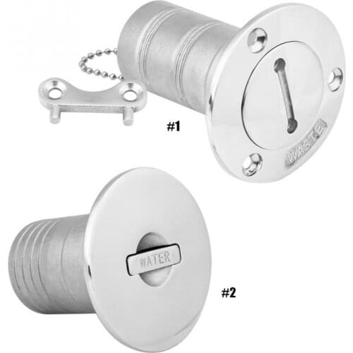 Boat Marine Deck Fill Filler Cap Gas Fuel Tank Car Accessories 316 Stainless Steel