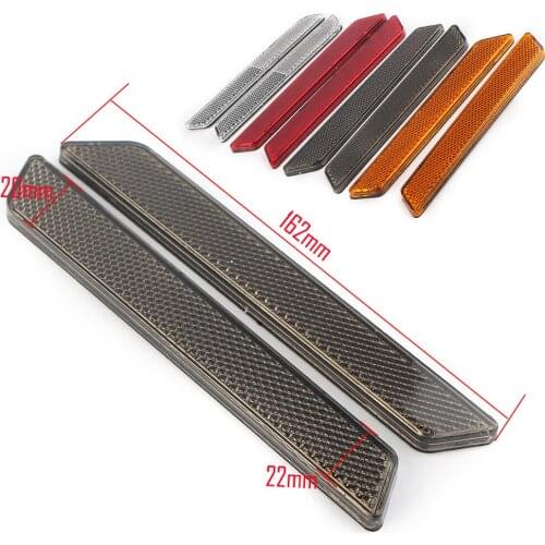 Motorcycle Saddlebag Latch Cover Reflector For Harley Davidson Touring 2014 2015 2016 2017 2018 162mm Sticker Cover