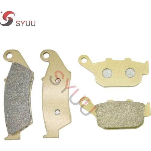 Motorcycle Semi-Metal Front Rear Brake Pads Brakes for Honda XL 600 Transalp 97-99 XL 650 00-07 XL 700 08-11 FA185F FA140R