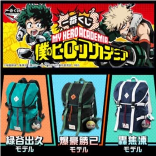 My Hero Academia Bakugou Katsuki Midoriya Izuku School Backpack Bag Shoulder Bag