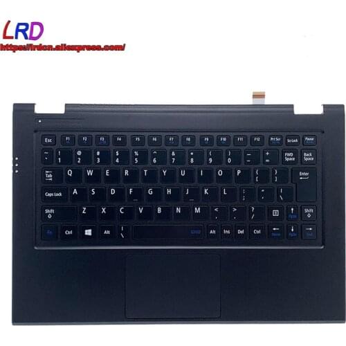 New Original Shell C Cover Upper Case Palmrest with US English Keyboard for Lenovo LaVie Z 20FF Laptop 5RPWW00008