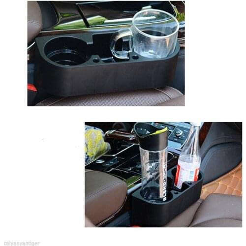 Universal Seat Seam Wedge Car Drink Cup Phone Holder Travel Mount Stand Storage