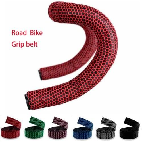 WUZEI Bicycle handlebars with curved handlebar wrap straps non-slip shock absorber grips Bike Cycling equipment accessories