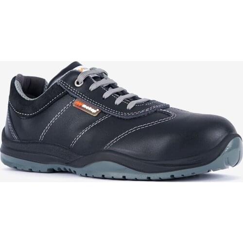 Mekap Kopenhag RMK-21 Black Leather Work Safety Shoes S2