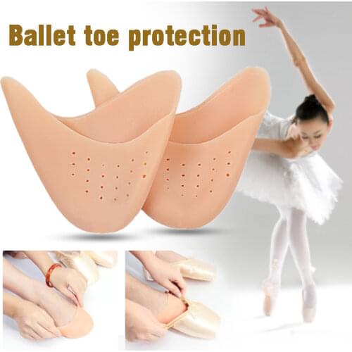 Silicone Dancers Fitness Toe Set Protection Sleeve Super Soft Ballet Shoe Covers Toes Protector