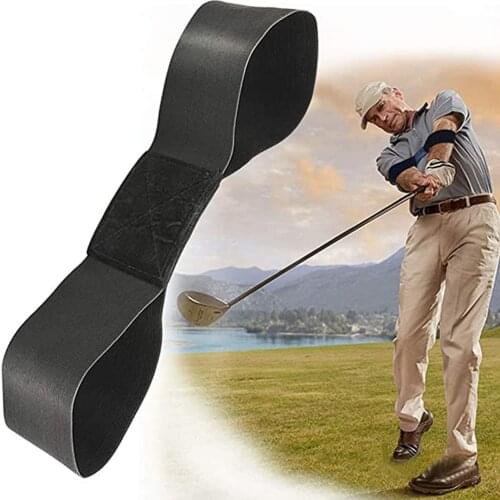 35*8cm Golf Correction Belt Golf Swing Trainer Elastic Arm Band Belt Guide Gesture Alignment Training Aids