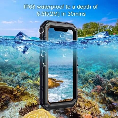 360 Full Protective Waterproof Case For iPhone 11 Pro Max XR XS X SE 2020 8 7 6 6S Plus X MAX Heavy Duty Armor Shockproof Cover