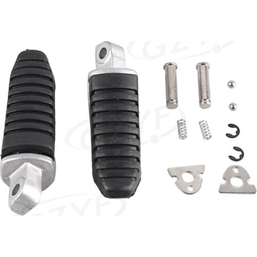CNC Motorcycle Rear Passenger Foot Pegs Footrests Footpegs for Hayabusa GSX1300R 2008 2009 2010 2011 2012 & GSX650 GSX1400