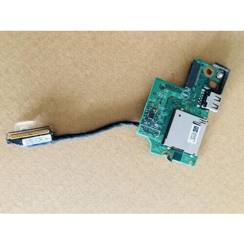 For Dell Inspiron 7370 7373 laptop Power Button Board Cable switch USB Jack SD Card reader board Repairing Accessories 0HC1R9