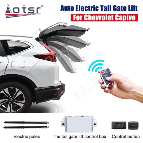 Electric Tail Gate Lift For Chevrolet Captiva 2016 One Foot Activated Feature With Remote Control Drive Seat Button Control