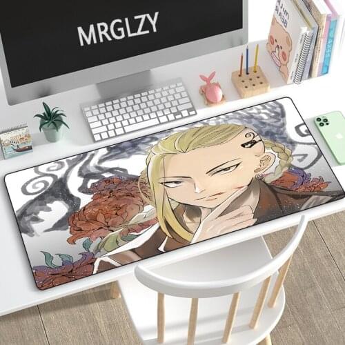 Hot Sale Tokyo Revengers Mouse Pad Anime Gamer Multi-size Large Keyboard MouseMat Carpet Rugs 400X900X3MM Mousepads for Pc Gamer