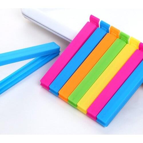 Hosehold Household Kitchen Storage Food Snack Seal Sealing Bag Clips Sealer Clamp Plastic Kitchen Tool