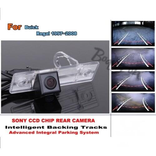 Intelligent Dynamic Trajectory Rear View Reverse Backup Tracks Camera Night Vision For Buick Regal 1997~2008