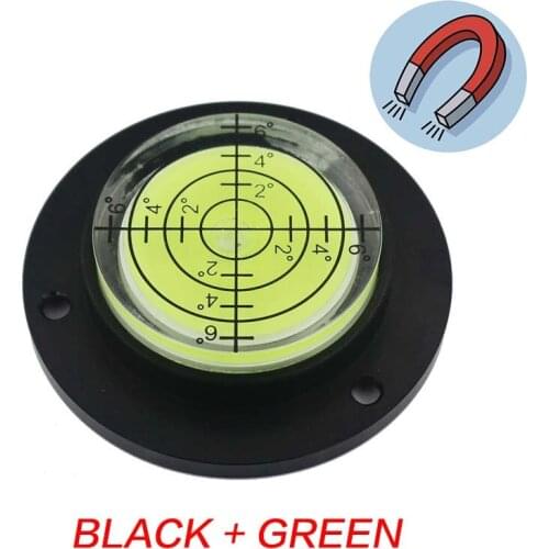 HACURY strong magnetic mini round level Bubble Spirit Level 50*13mm