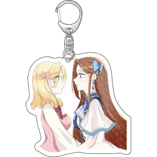 My Next Life as a Villainess: All Routes Lead to Doom! Catarina Acrylic Pendant Figure Keychain Keyring Model Toy Gifts