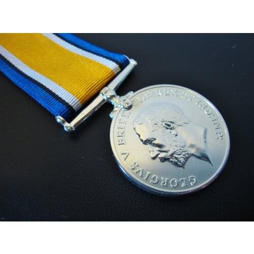 Low price british medals wholesale custom british military medals cheap silver war medal hot sales british medal ribbons