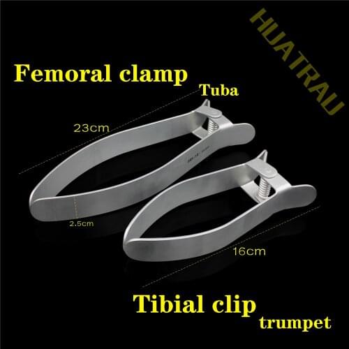 Orthopaedic instruments medical tibial plateau HTO knee high osteotomy femoral clip tibial clip