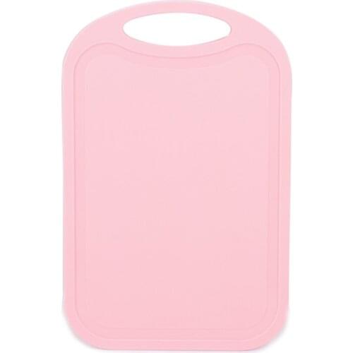 Plastic Chopping Block Meat Vegetable Cutting Board Non-Slip Anti Overflow With Hang Hole Chopping Board