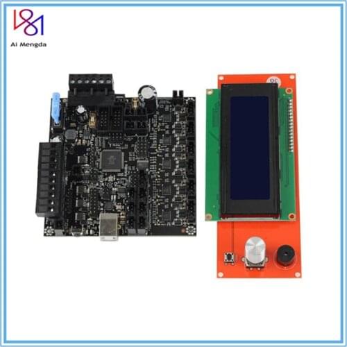 RAMBo V1.4 Board MEGA And Stepper Drivers All On One Integrated PCB + LCD2004 For Arduino Lulzbot Taz6 3D Printer