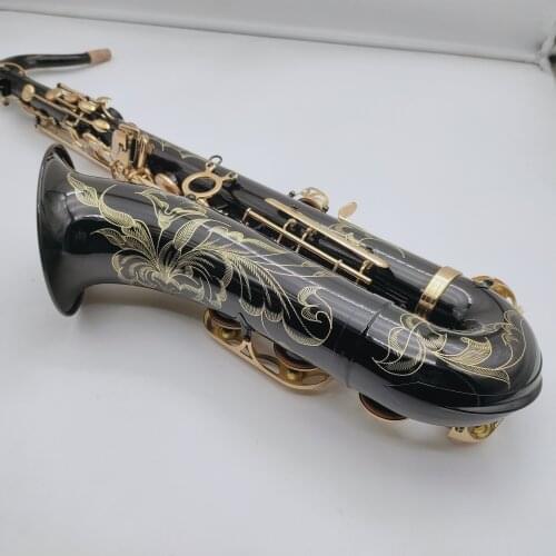 Real Picture MARK VI Tenor Saxophone Bb Tune Black Nickel lacquered Gold Woodwind Instrument With Case Accessories Free Shipping