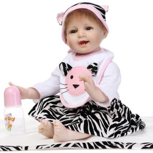 Bebe 55cm lifelikereborn dolls babies real touch rooted hair newborn baby bonecas alive children toys