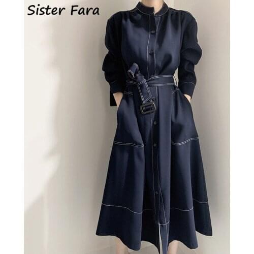 Sister fara Women's Long Raincoats