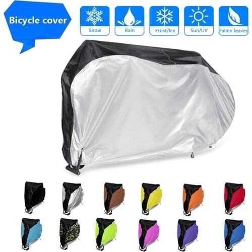 Motorcycle Cover Universal Outdoor UV Bicycle Protector Scooter All Season Waterproof Bike Rain Dustproof Cycling Cover 190T
