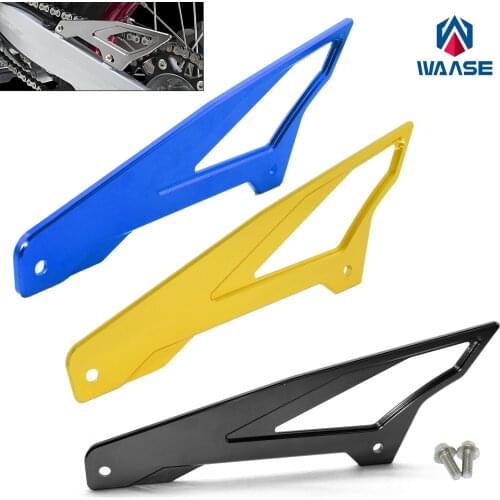 Waase Motorcycle Rear Chain Guard Cover Panel Protector For SUZUKI SUZUKI DR-Z 125 400 DRZ125 DRZ125L DRZ400E DRZ400S DRZ400SM